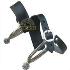 Espora batida serrilhada inox sv6346
